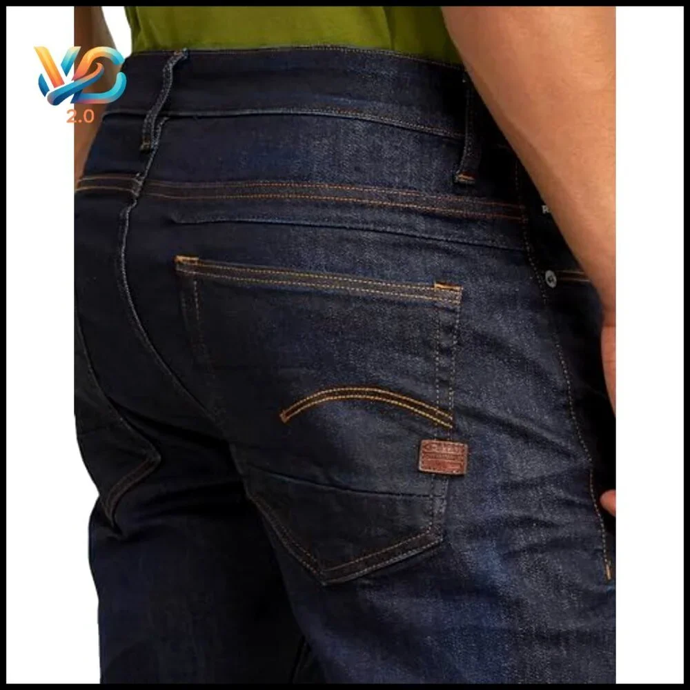 Slim Fit 5-Pocket Jeans with Stretch, Sustainable Cotton Blend‎